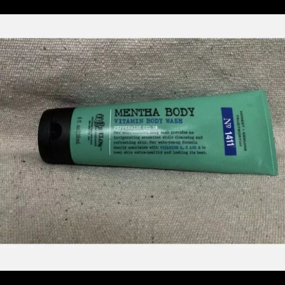 Bath & Body Works C.O. Bigelow Mentha Peppermint Vitamin Shower Body Wash 8 oz